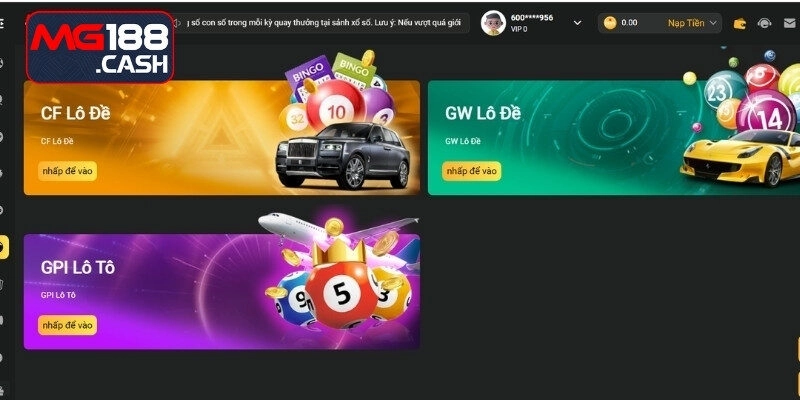 Đâu là điểm đáng trải nghiệm ở sảnh xổ số MG188?h đám