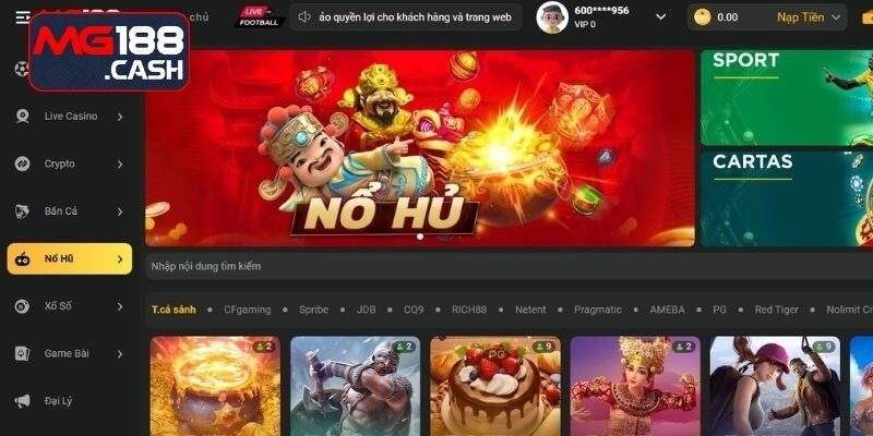 Những ưu điểm vượt trội của MG188