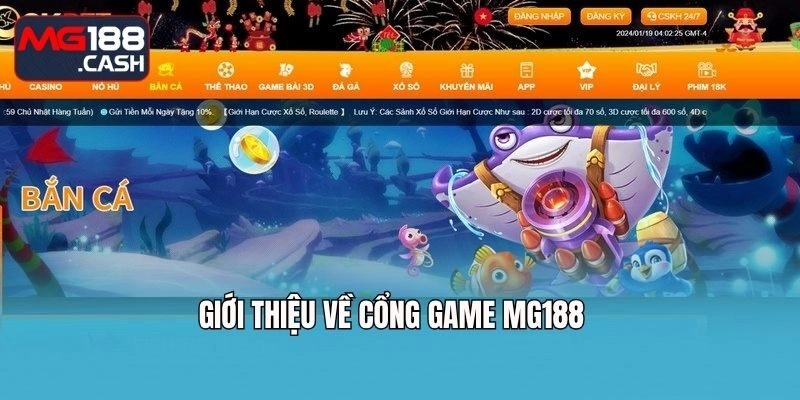 Giới thiệu về cổng game Mg188